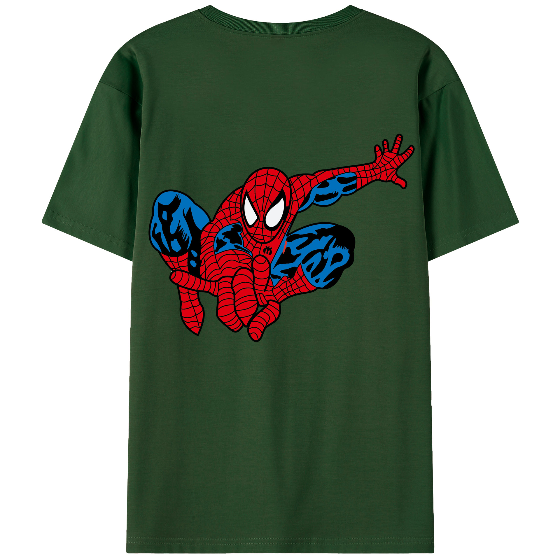 （画像用） アベンジャーズ The Avengers 綿100％半袖Tシャツ（背面プリント）